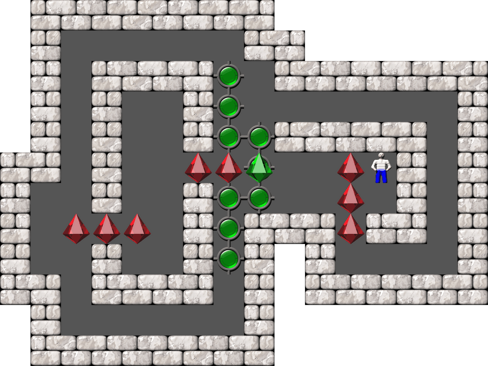 Sokoban Quagmire 3 level 13